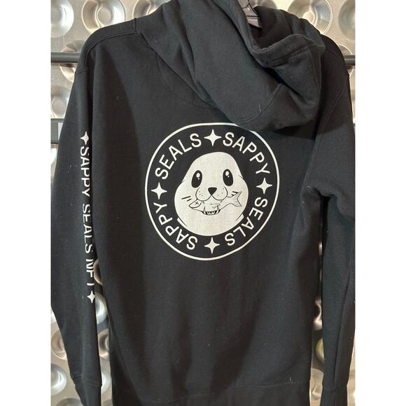 Vintage Hoodie | Sappy Seal Print | Size Small | Excellent Condition - Picture 1 of 3